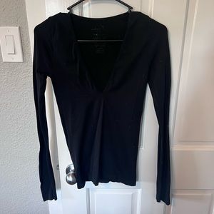 Free People Intimately Seamless Solid Deep V